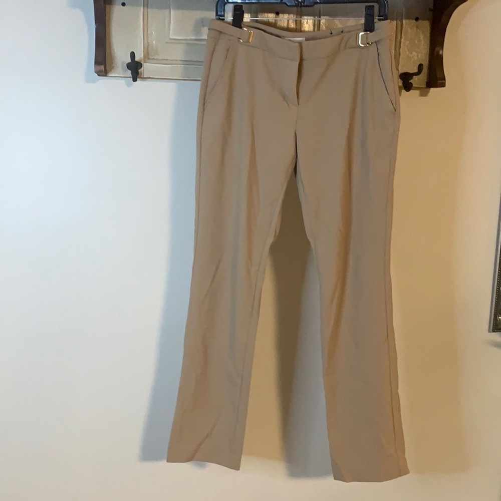 New York & Company Stretch Tan Khaki Pants Size 2 Average